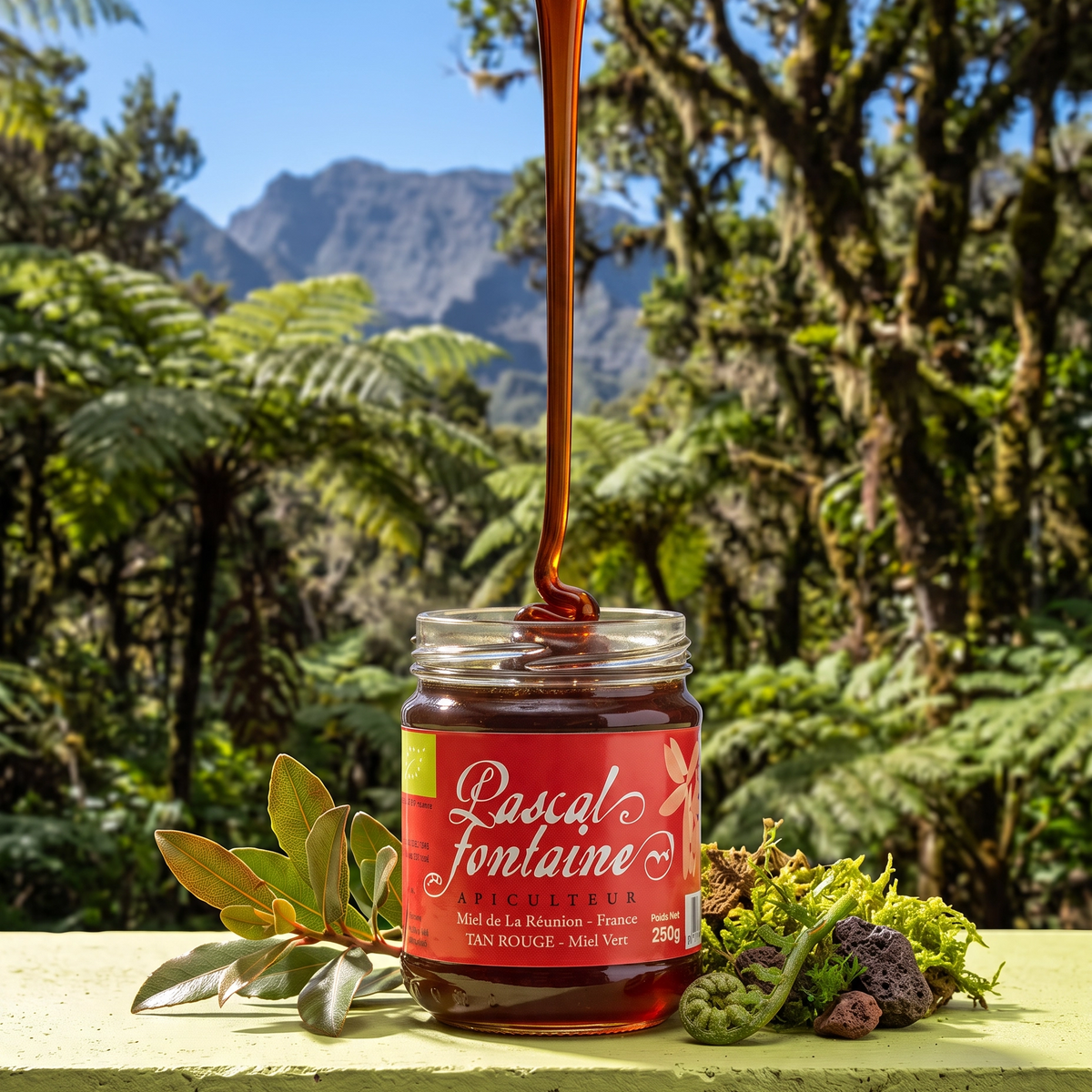 Miel de Tan Rouge de La Réunion