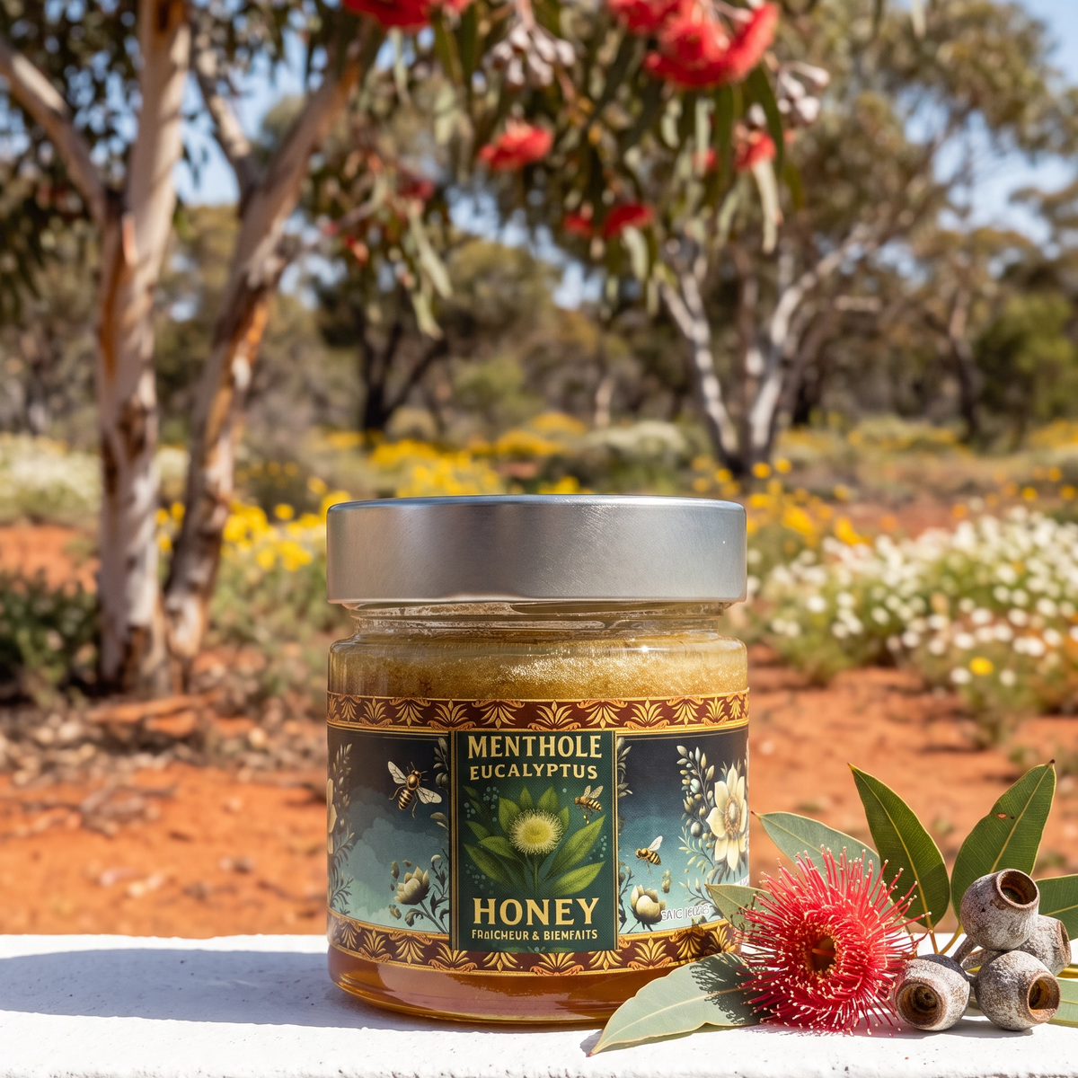 Miel de Menthole Eucalyptus